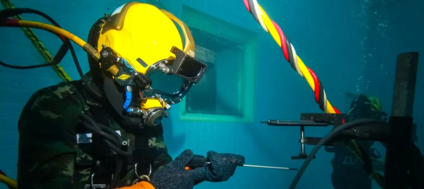 - BIS Safety Software commercial diver training underwater