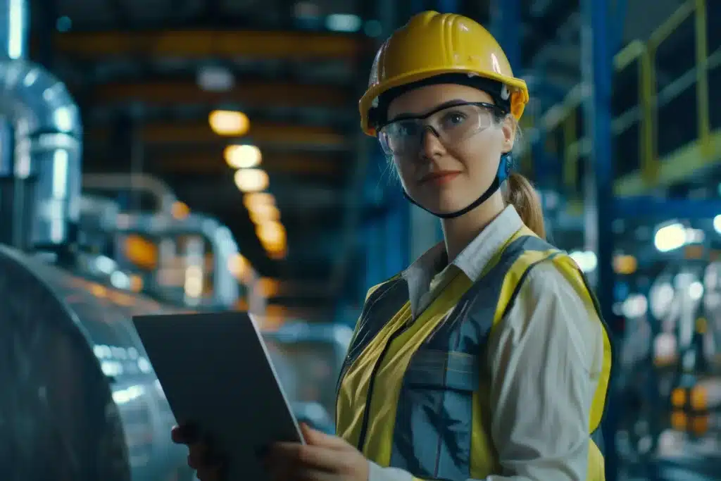 Worker using Playbooks Software
