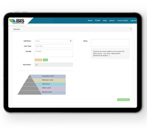 Online Training Matrix Software