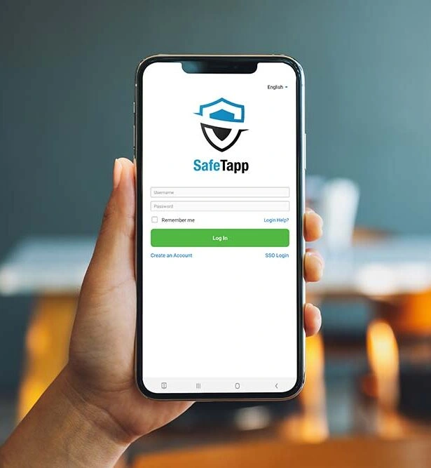 Safetapp on phone