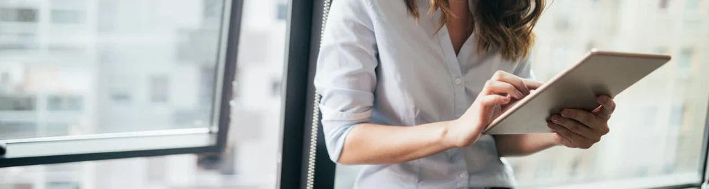new online safety courses on tablet