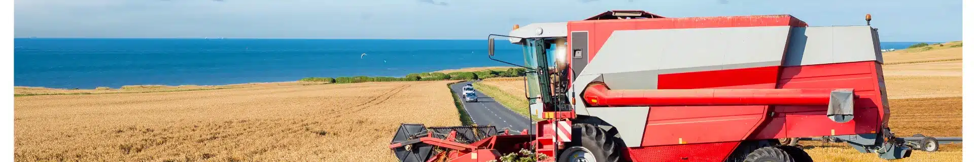Farm Equipment On The Highway