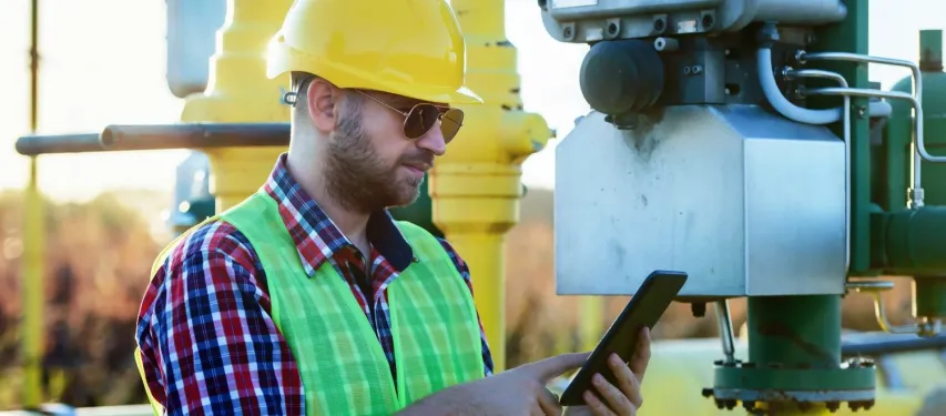 - BIS Safety Software Engineer make inspection on the fuel supply systems. Concept of industry