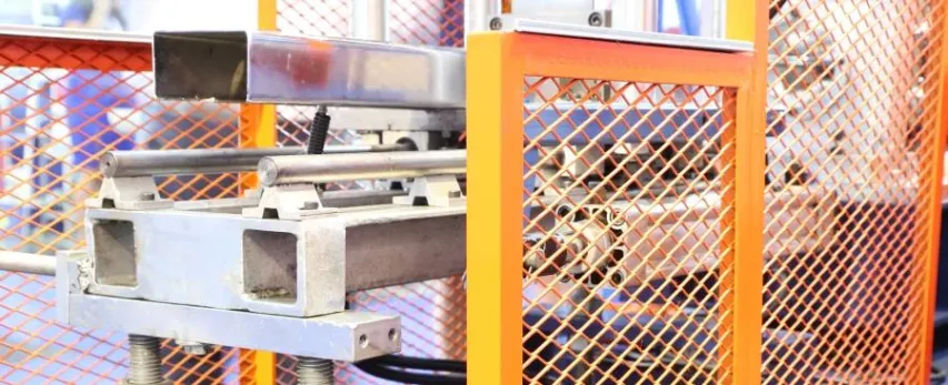 - BIS Safety Software machine safety Guard for cold rolling machine, photo can be used as an example in the "machine guarding" workplace safety topic.