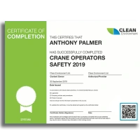 Training Certificate