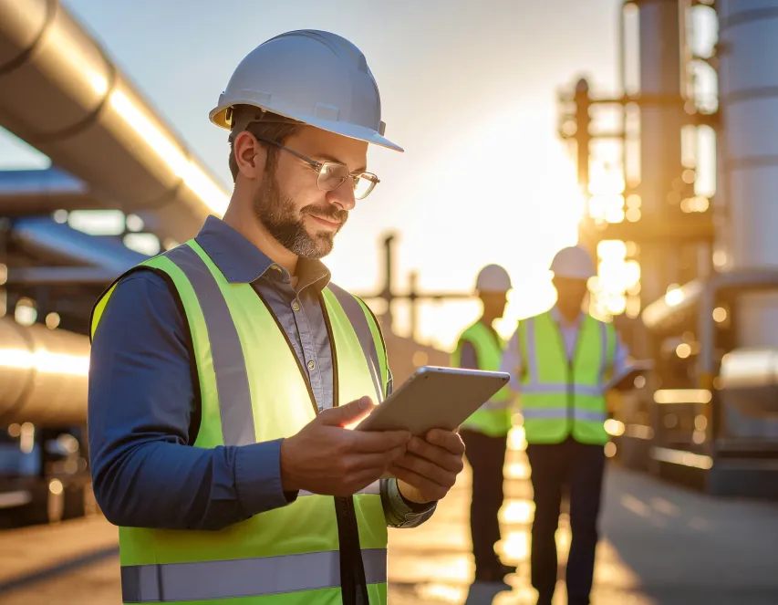 EHS incident management dashboard for tracking safety incidents and risks.